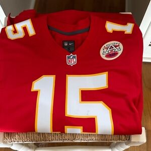 NFL Red Jersey with Number 15 and Logo